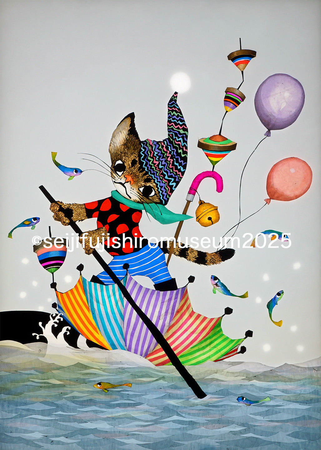 「ドリームパラソル ラビの旅」FSM-187　ジクレー版画