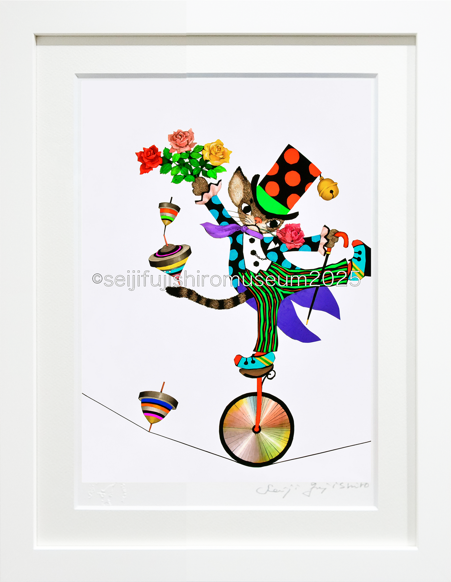 「スタイリッシュキャット」FSM-149 ジクレー版画