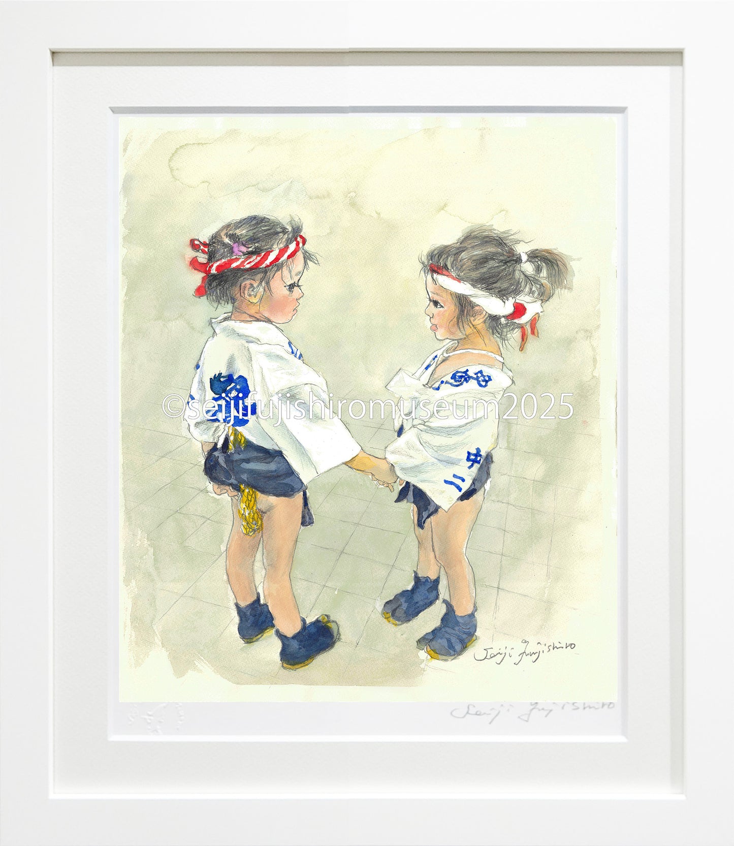 「今年もがんばる 山笠まつり」FSM-302,303 ジクレー版画