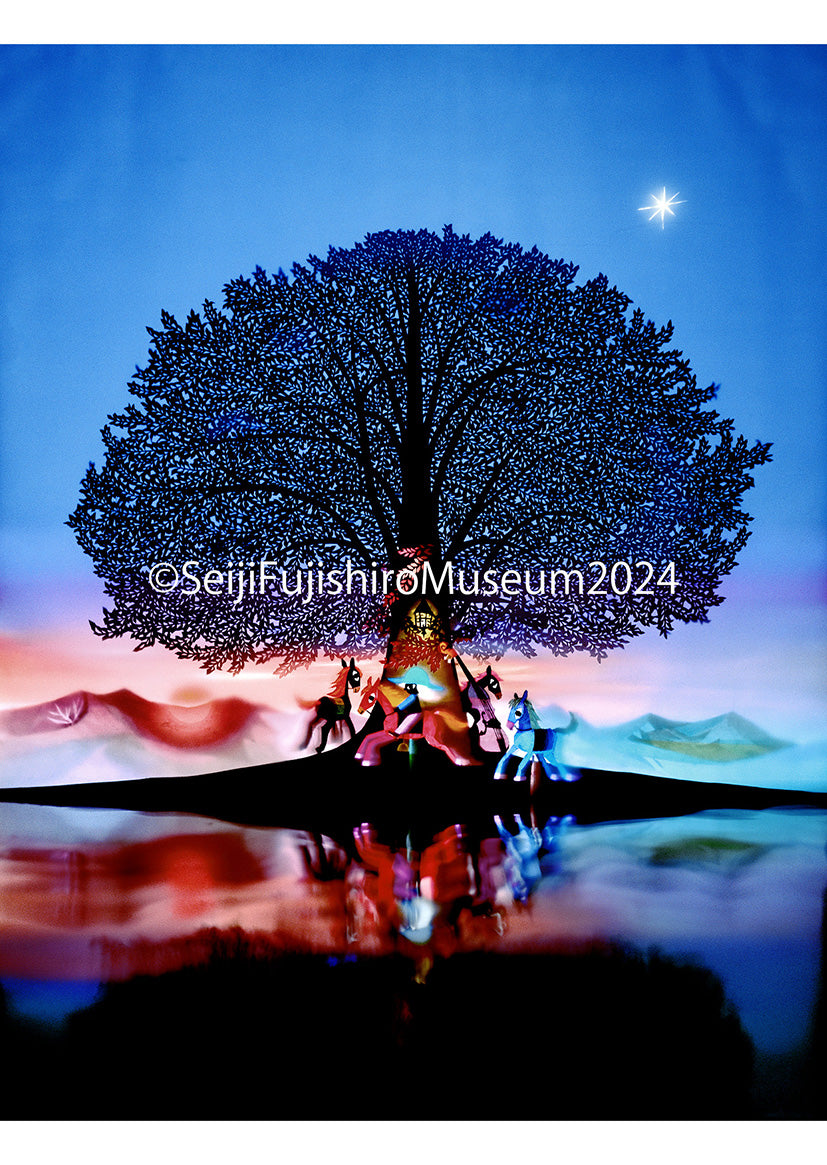 「走馬灯」ポストカード