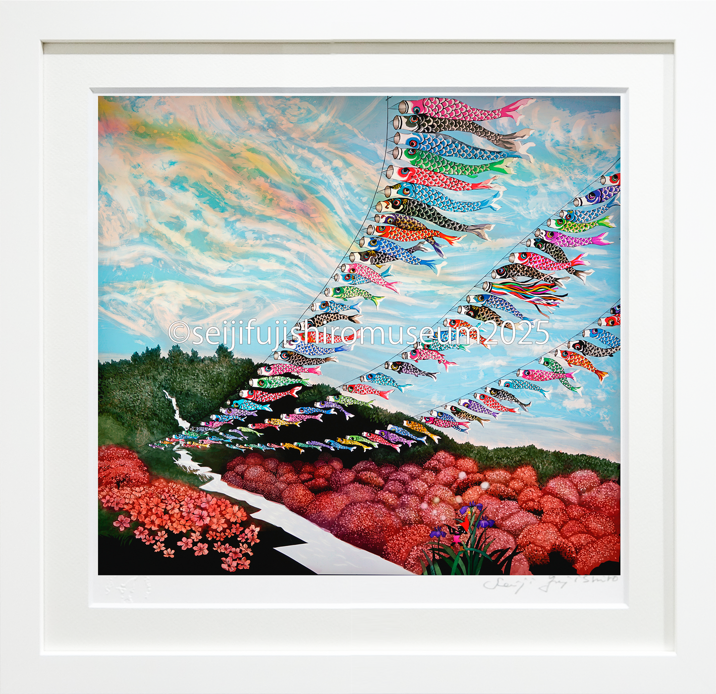 「鯉空皐月」FSM-122,123ジクレー版画