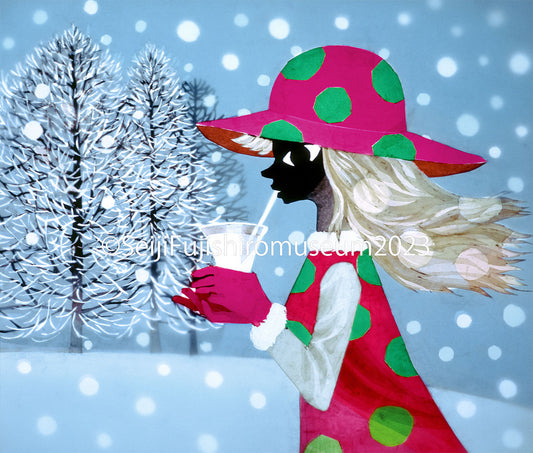 「冬の少女」FSM-301 ジクレー版画
