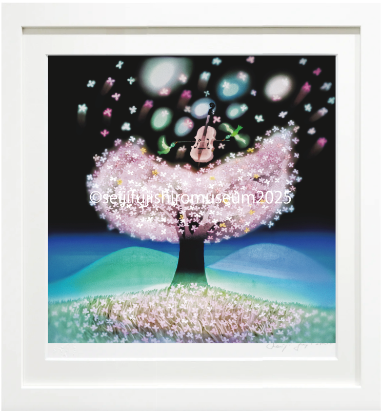 「花の夢」FSM-83　ジクレー版画