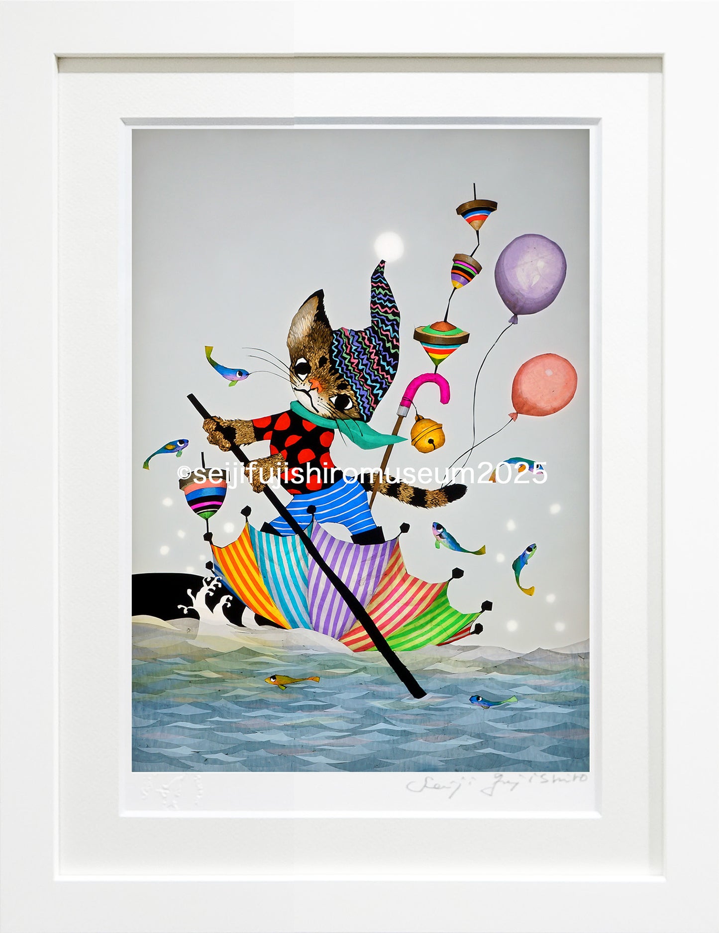 「ドリームパラソル ラビの旅」FSM-187　ジクレー版画