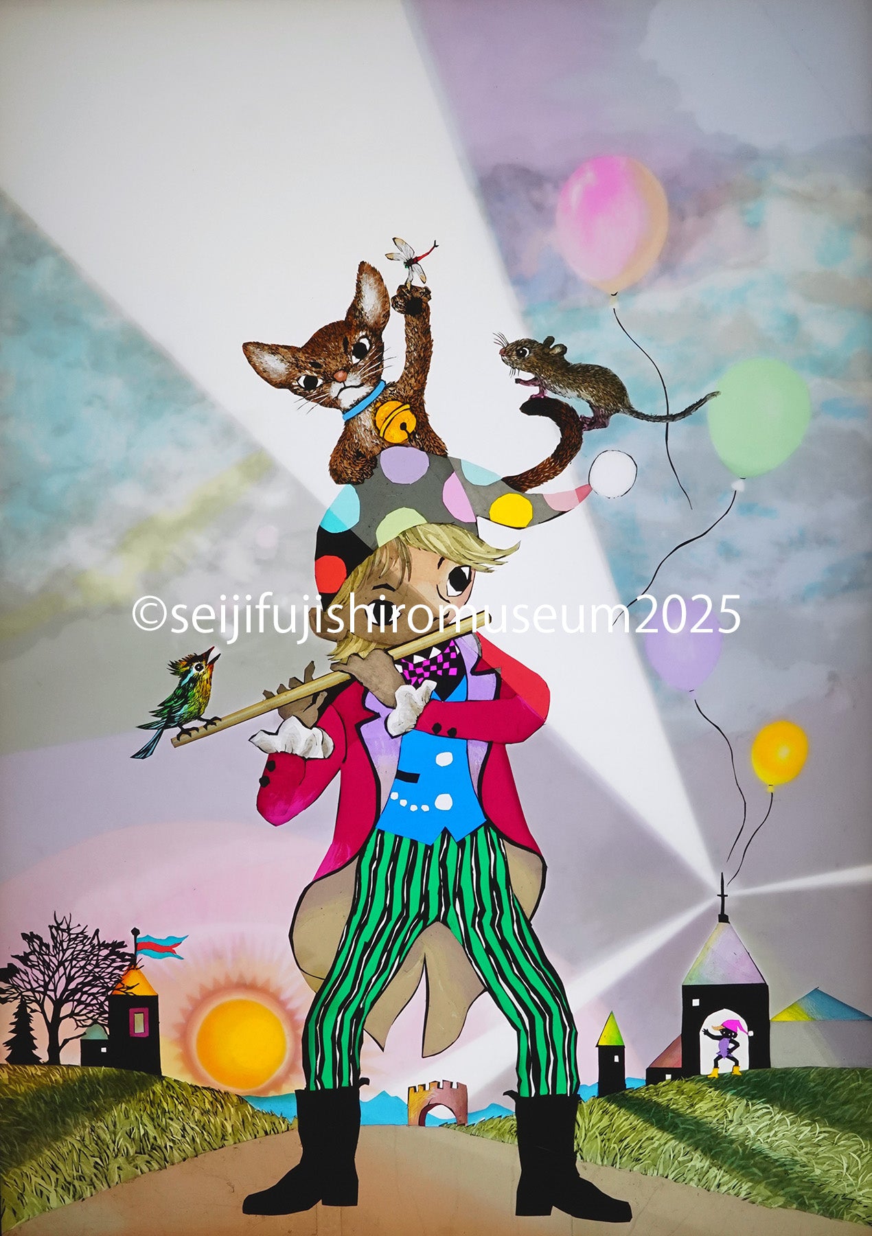 「ミラクルアビーとミラクルボーイ」FSM-372,373 ジクレー版画