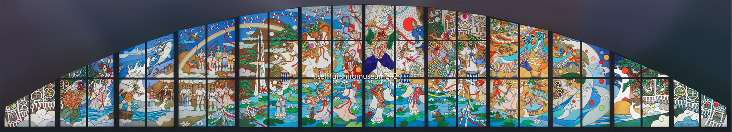 「神々の光と国の始まり」FSM-164,170,237 ジクレー版画