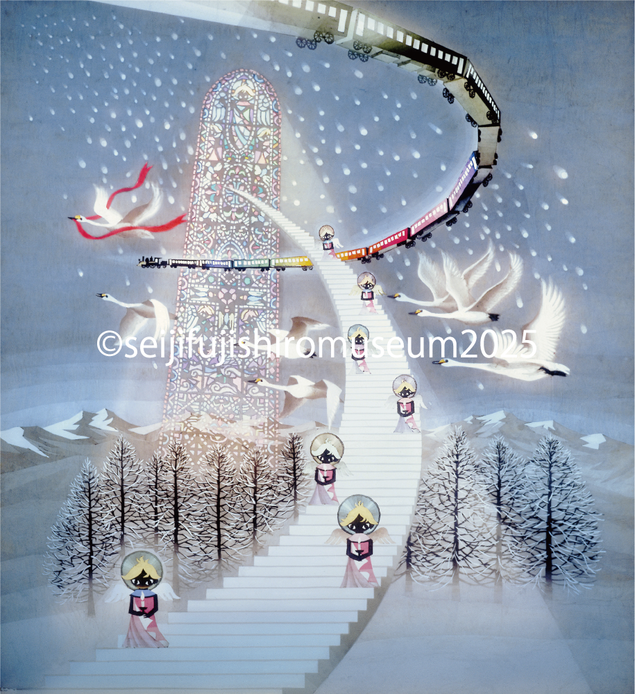 「天使の贈り物」FSM-7　ジクレー版画