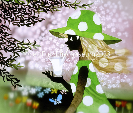 「春の少女」FSM-298 ジクレー版画