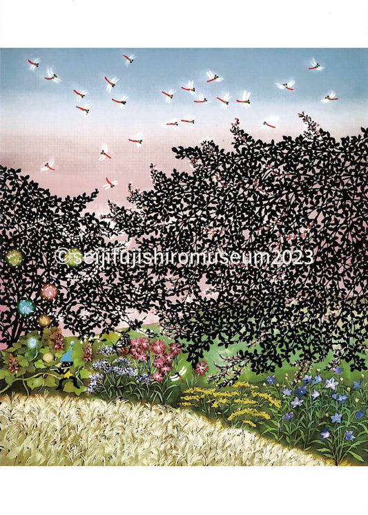 「秋色　秋声」ポストカード