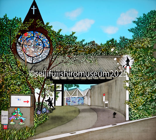 「太陽と月と光のミュージアム」FSM-374,375 ジクレー版画