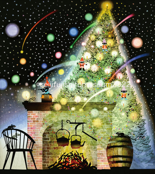 「クリスマスツリーの夢」FSM-53 ジクレー版画