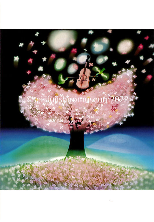 「花の夢」ポストカード