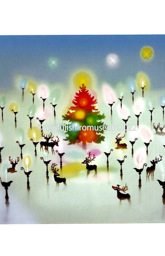 「キャンドルスタークリスマス」ポストカード