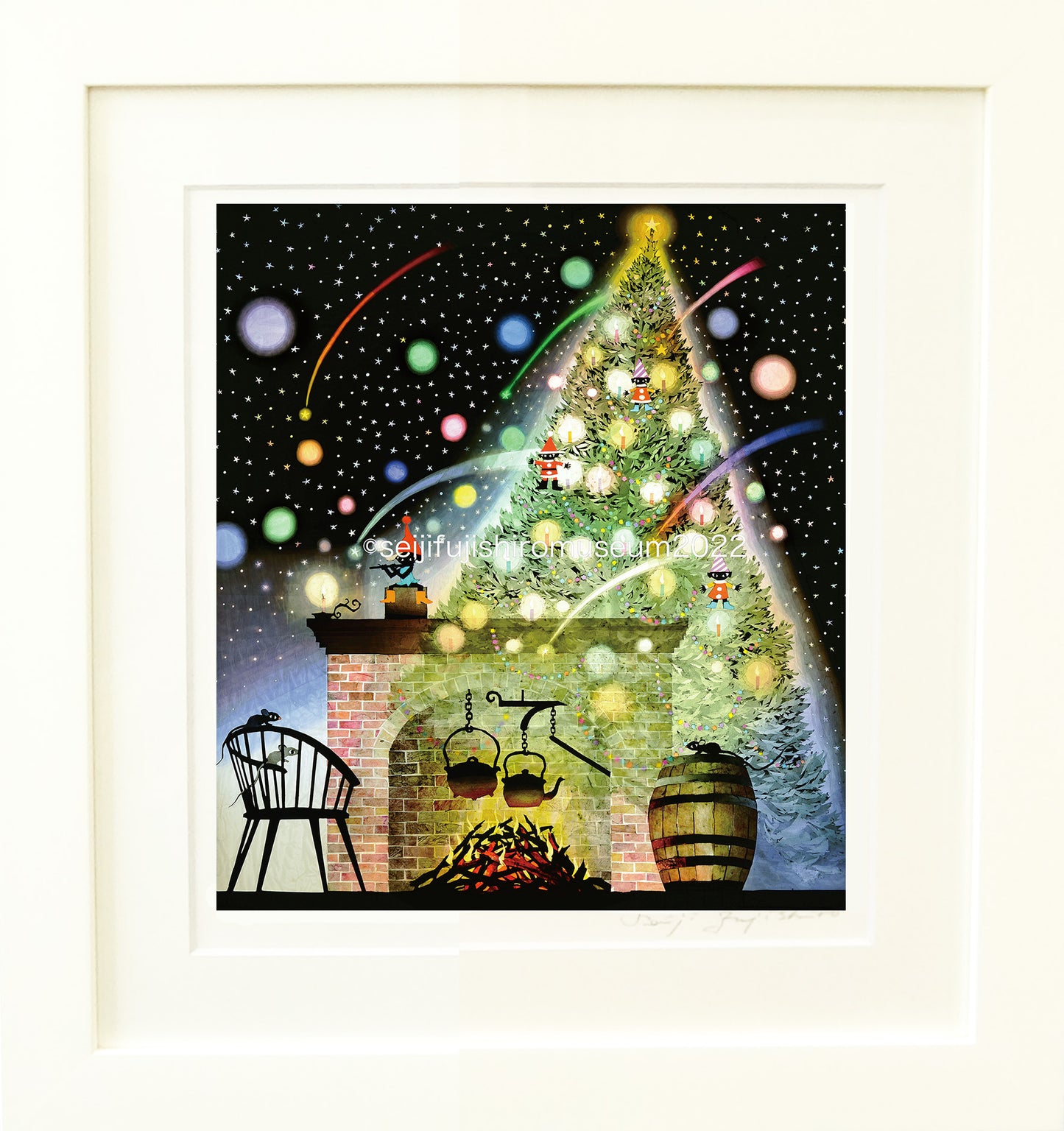 「クリスマスツリーの夢」FSM-53 ジクレー版画